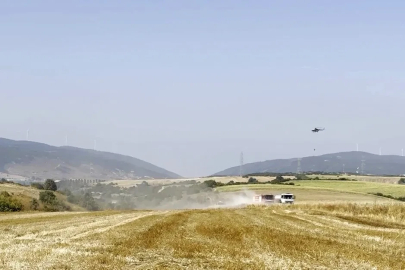 İnegöl’de orman yangını; Havadan ve karadan müdahale başlatıldı
