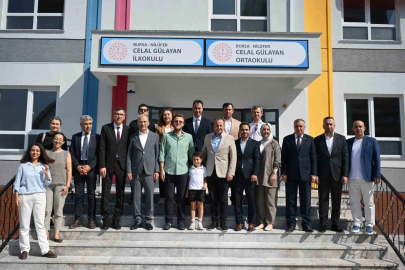Celal Gülayan İlkokulu ve Ortaokulu eğitim öğretime hazır
