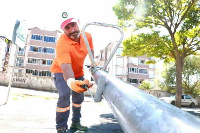 Osmangazi Belediyesi’nden parkları güzelleştiren dokunuş
