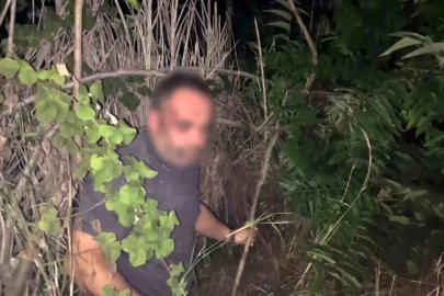 10 milyonluk lüks aracını bırakıp çalılıklara kaçan sürücü uyuyakaldı, polis böyle buldu

