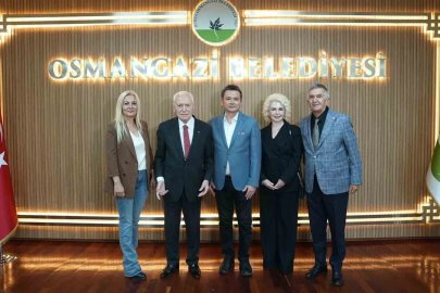 Prof. Dr. Mehmet Haberal’dan Osmangazi’ye anlamlı ziyaret

